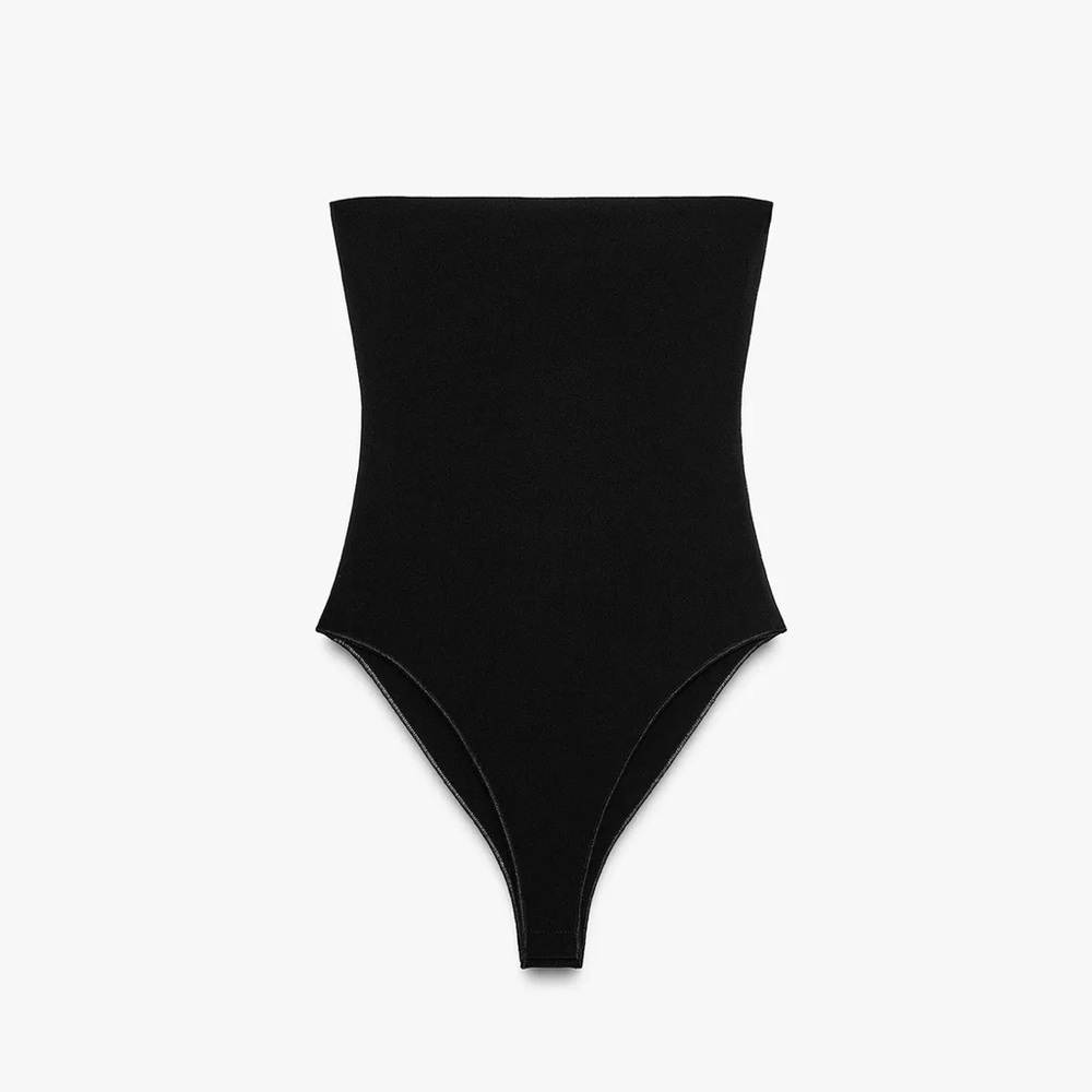 ZARA BANDEAU BODYSUIT NWT - Picture 3 of 5